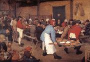 BRUEGEL, Pieter the Elder, Peasant wedding